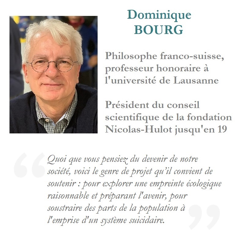 Dominique Bourg soutient de 06 planète