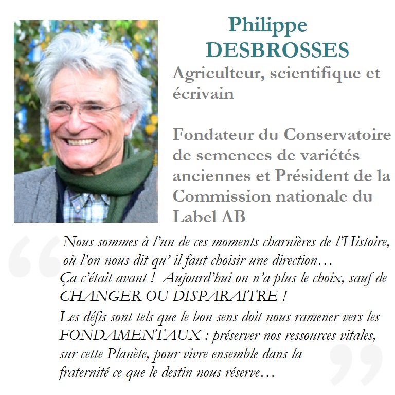 Philippe Desbrosses soutient de 06 planète