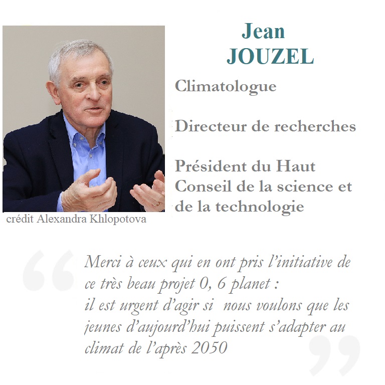 Jean Jouzel Climatologue expert au GIEC
