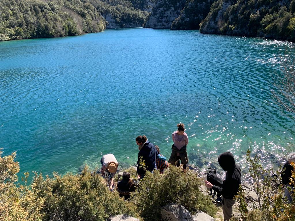 plage privée sur le verdon